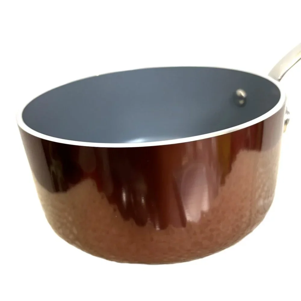 GREEN PAN Elite Healthy Ceramic Non Stick Medium Saucepan NWOT